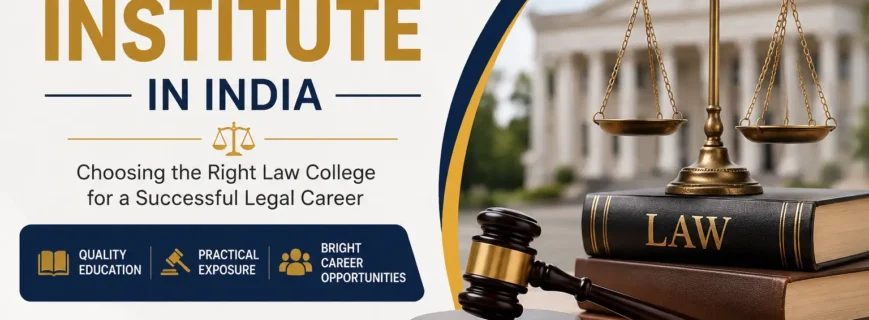 Best Law Institute In India - Why Choosing the Right Law College Matters