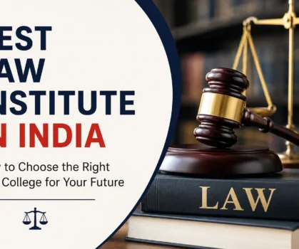 Best Law Institute in india courses
